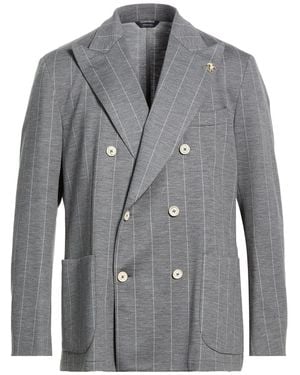 Tombolini Blazer Virgin Wool, Polyamide, Elastane - Gray