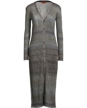 Missoni Military Cardigan Viscose, Metallic Fibre, Polyamide - Grey