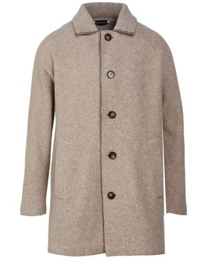 Bellwood Coat Polyester, Wool - Natural