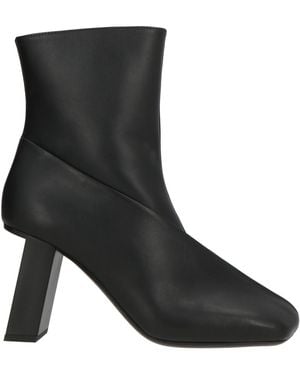 Vic Matié Ankle Boots Leather - Black