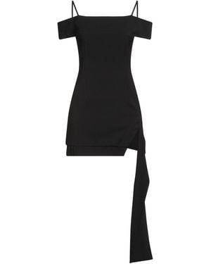 Yuzefi Mini Dress Polyester - Black