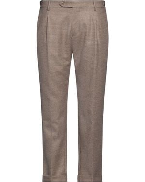 Berwich Camel Trousers Virgin Wool - Grey