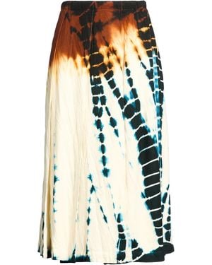 Jil Sander Midi Skirt - White