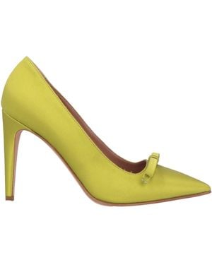 Red(V) Lime Pumps Textile Fibers - Yellow