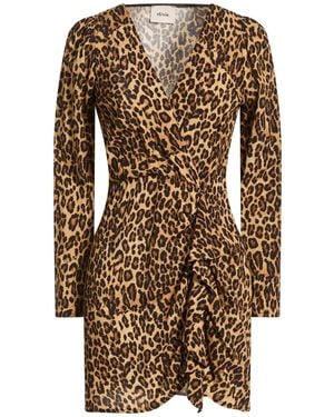 Dixie Camel Mini Dress Viscose - Natural