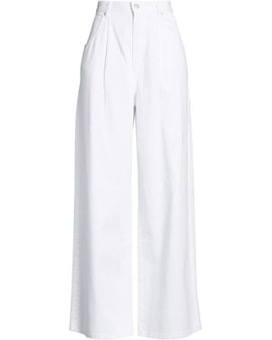 Officine Generale Jeans Organic Cotton - White