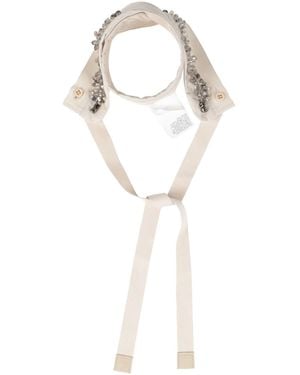 Max Mara Scarf Polyester - White