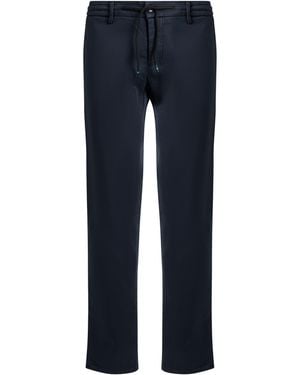Mason's Pants Cotton, Polyester, Polyamide, Elastane - Blue