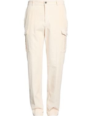 Peserico Trousers Cotton, Elastane - Natural
