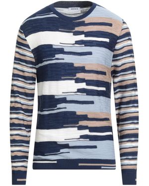 OVER/D Pullover - Blau