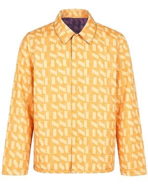 Sunnei Overcoat & Trench Coat Polyester - Yellow
