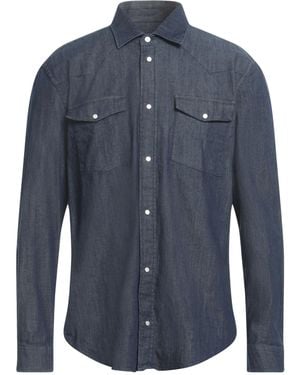 Dondup Denim Shirt Cotton, Elastane - Blue