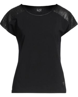 EA7 T-Shirt Cotton, Elastane, Polyester - Black