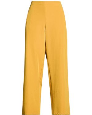 Niu Pants Polyester, Elastane - Yellow