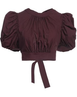 Gina Gorgeous Top Cotton - Purple