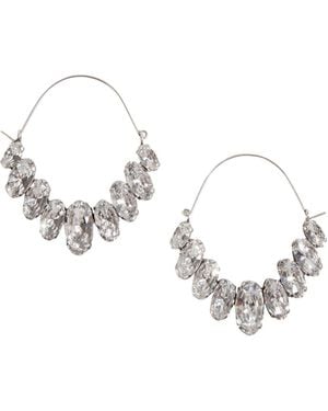 Isabel Marant Earrings Brass, Glass - Metallic