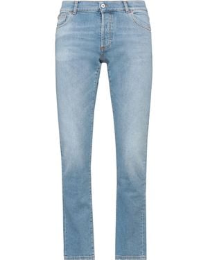 Marcelo Burlon Pantalon en jean - Bleu