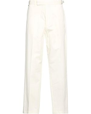 Messagerie Trousers Cotton, Elastane - White