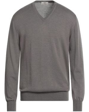 Abkost Khaki Sweater Virgin Wool - Gray