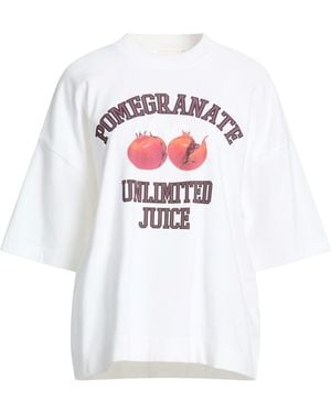 Circolo 1901 T-Shirt Cotton, Elastane - White