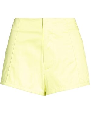 Gaelle Paris Shorts & Bermuda Shorts Cotton, Elastane - Yellow