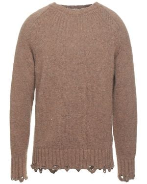 Maison Flâneur Sweater Alpaca Wool, Polyamide, Wool - Brown