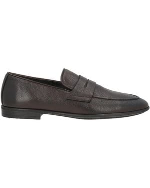 Dino Draghi Loafers Leather - Grey