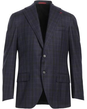 Isaia Blazer Wool - Blue