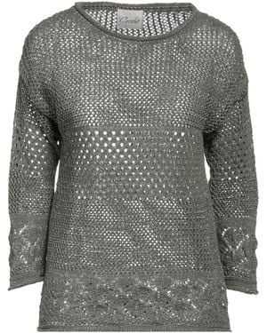 CROCHÈ Pullover - Gris