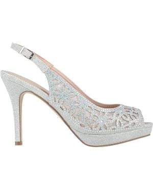 Menbur Sandals Textile Fibres - White