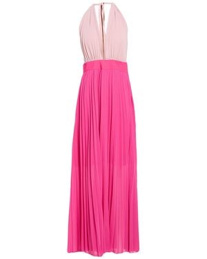 Kaos Fuchsia Maxi Dress Polyester - Pink
