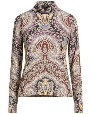 Caliban T-Shirt Polyamide, Elastane - Brown