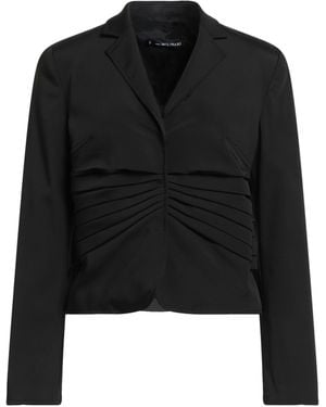 Anna Molinari Blazer Acetate, Viscose, Elastane - Black