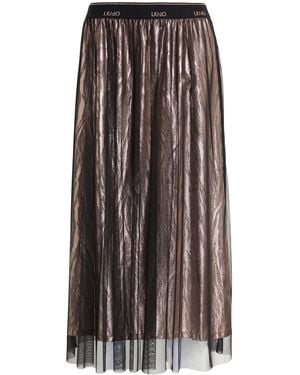 Liu Jo Maxi Skirt - Brown