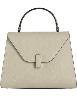 Valextra Taupe Handbag Calfskin - Natural