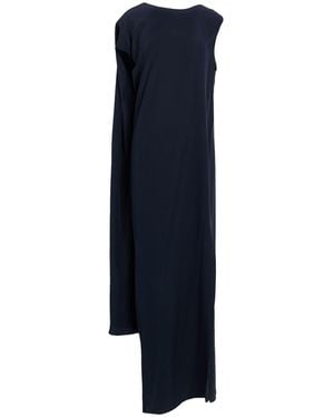 Gianluca Capannolo Maxi Dress Silk - Blue