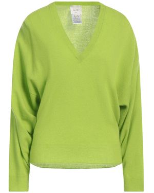Alysi Crème Lime Jumper Wool, Cashmere - Green