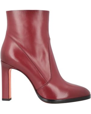 Santoni Ankle Boots - Red