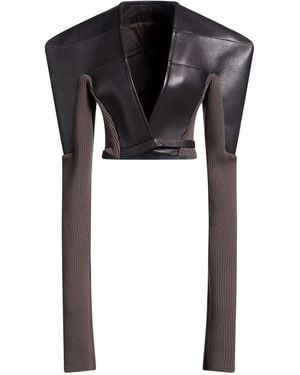 Rick Owens Jacket Calfskin - Black