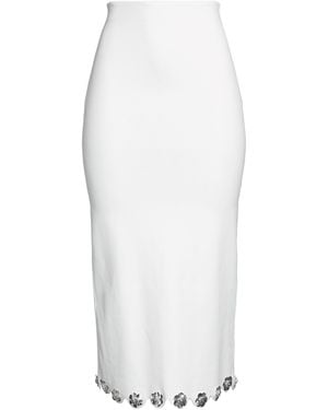 Sandro Midi Skirt - White