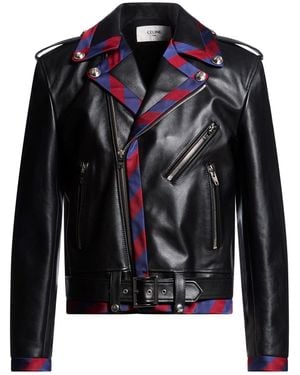 Celine Jacket Cow Leather - Black
