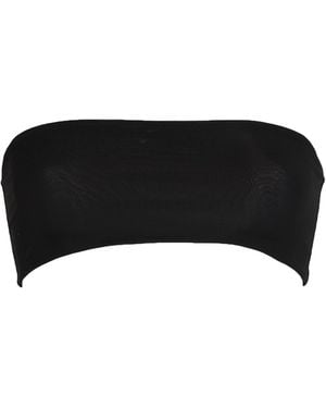 Isabel Benenato Top Viscose, Elastane - Black