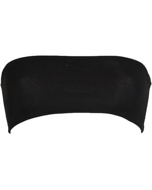 Isabel Benenato Top Viscose, Elastane - Black