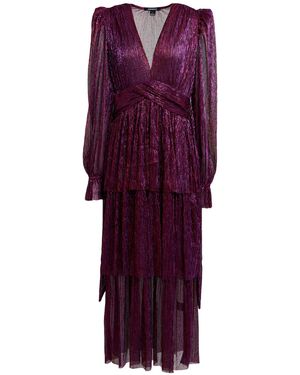 Sabina Musayev Midi Dress - Purple