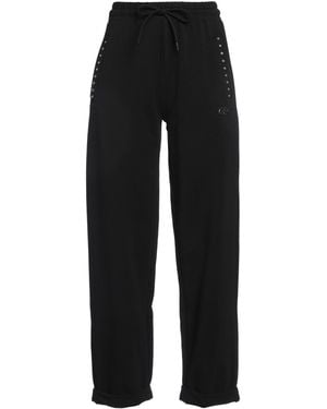 Gaelle Paris Trousers Cotton, Elastane, Polyester - Black