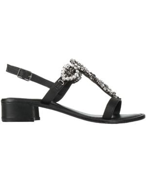 CafeNoir Sandals - Black