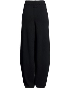 SOLOTRE Trousers Wool - Black