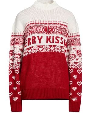Relish Sweater Acrylic, Wool, Viscose, Alpaca Wool - Red