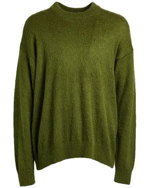 Amish Supplies Sweater Acrylic, Mohair Wool, Polyamide - Green