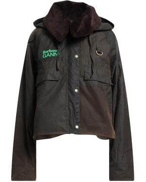 BARBOUR X GANNI Dark Jacket Organic Cotton - Black
